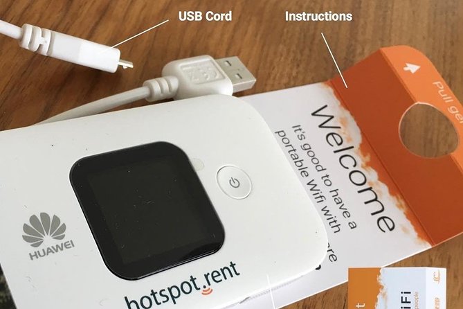 Rent Unlimited High Speed pocket Wifi in Iceland - Picking up the modem at Keflavík