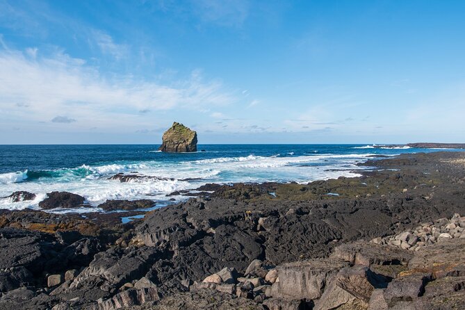 Reykjanes Peninsula: Volcanos & Blue Lagoon Self-Guided Tour - Hafnarberg Sea Cliffs and the need for good timing