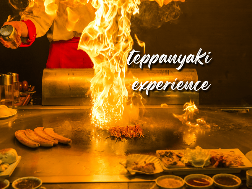 Reykjavík: 7-Course Teppanyaki Tasting Menu with Fire Show - What happens during the 90-minute menu