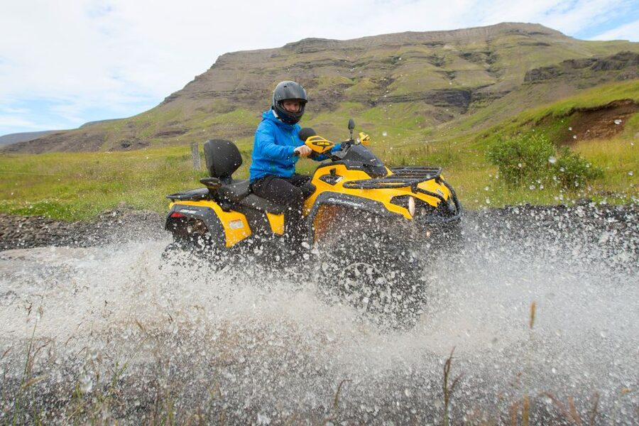 Reykjavik: ATV Ride & Whale Watching Boat Tour - One day, two sides of Reykjavik