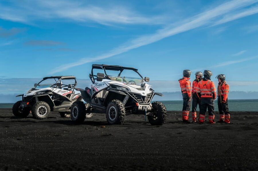 Reykjavík: Buggy Adventure to Mýrdalsjökull Majestic Glacier - Climbing into the two-seater buggy