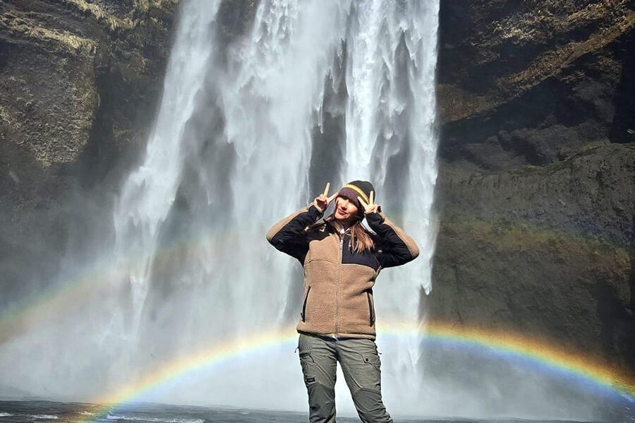 Reykjavik: Glacier Hike, Waterfalls and Black Sand Beach - Seljalandsfoss: a final waterfall with a different view