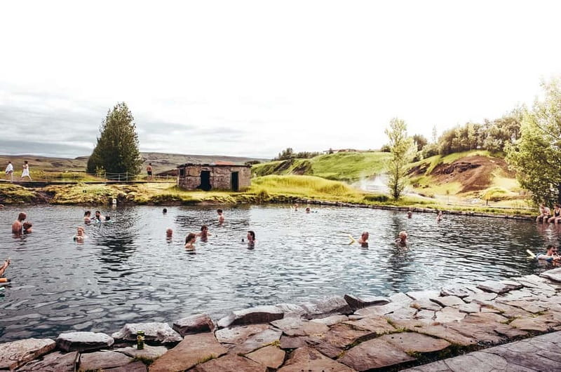 Reykjavík: Glacier Snowmobile and Hot Springs with Pickup - Geysir country on the road east