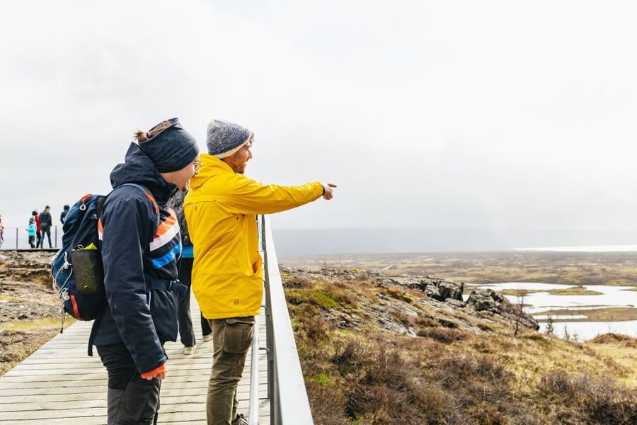 Reykjavik: Golden Circle, Crater & Blue Lagoon Minibus Tour - The Blue Lagoon: a warm finish after a cold day