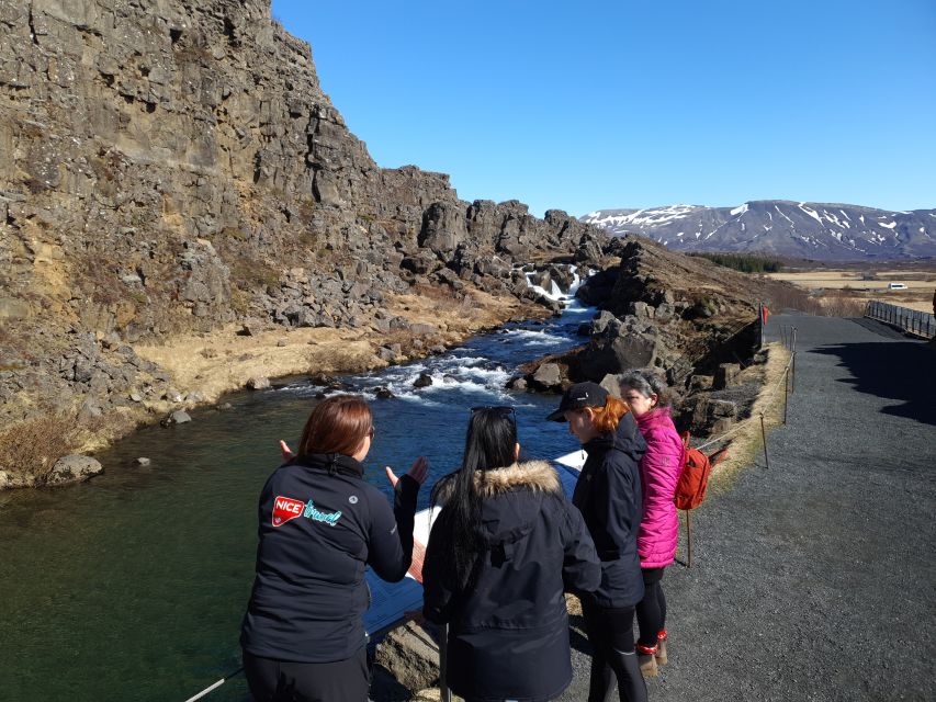 Reykjavik: Golden Circle, Kerid Crater, & Blue Lagoon Tour - Kerid Crater and its red volcanic walls