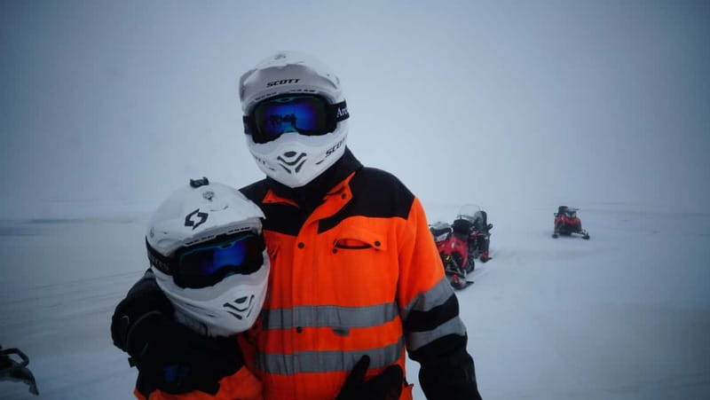 Reykjavik: Golden Circle Super Jeep and Snowmobile Tour - Gullfoss: the waterfall with real winter force
