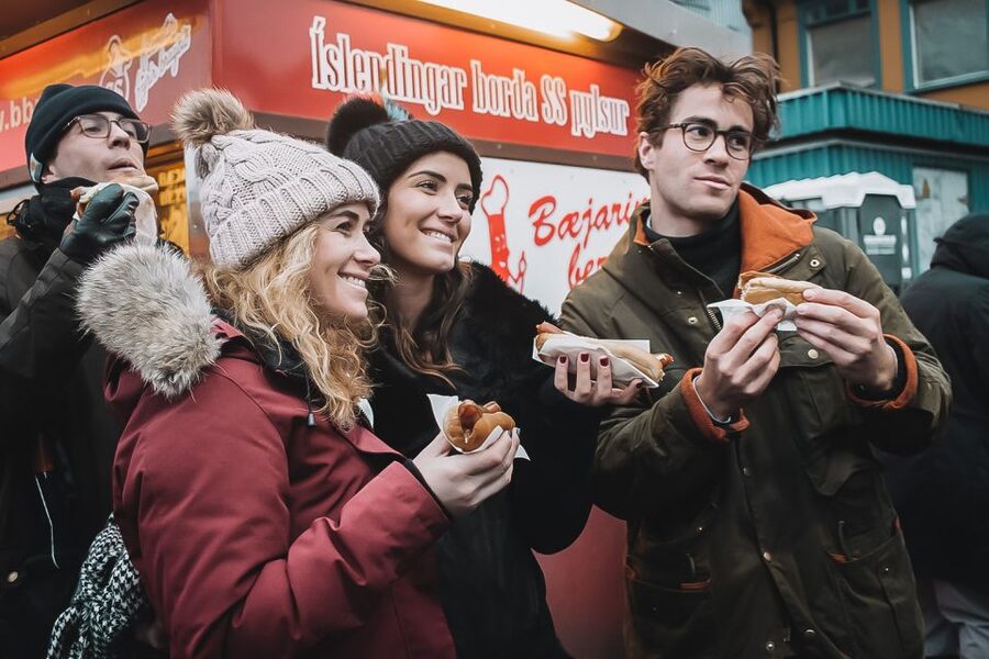 Reykjavik: Guided Foodie Walking Tour with 6 Tastings - Meeting at Harpa and getting started