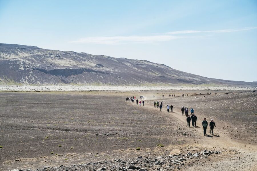 Reykjavik: Guided Tour to Volcano and Reykjanes Geopark - The coach ride from Reykjavík