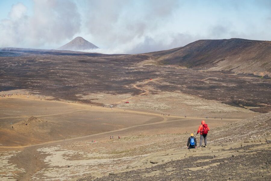 Reykjavik: Guided Tour to Volcano and Reykjanes Geopark - The Fagradalsfjall hike and the view over new lava