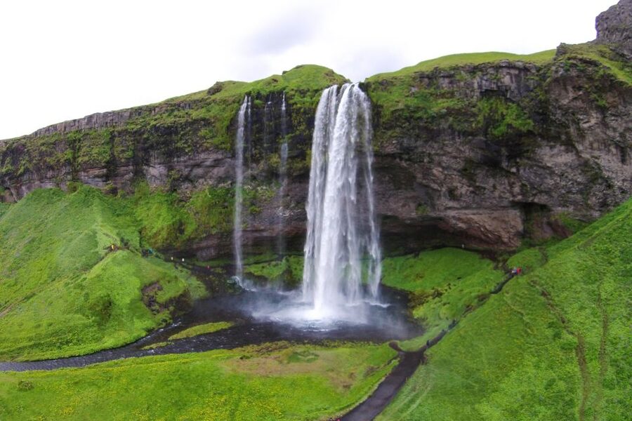Reykjavik: Iceland South Coast & Glacier Snowmobile Tour - Skógafoss, Iceland’s powerful waterfall stop