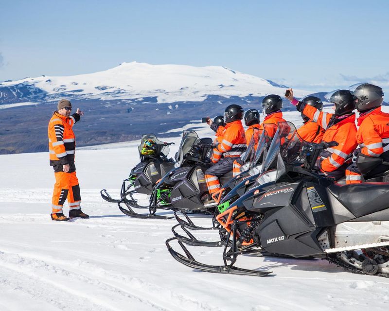 Reykjavik: Iceland South Coast & Glacier Snowmobile Tour - Walking behind Seljalandsfoss