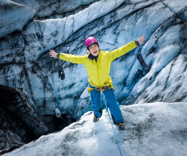 Reykjavík: Iconic Glacier Hike, South Coast & Waterfalls - Skógafoss gives you the first big reward