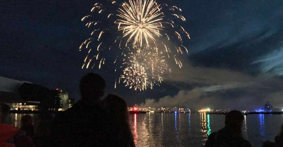 Reykjavik: New Year's Eve Fireworks Cruise - Choosing between the saloon and open deck