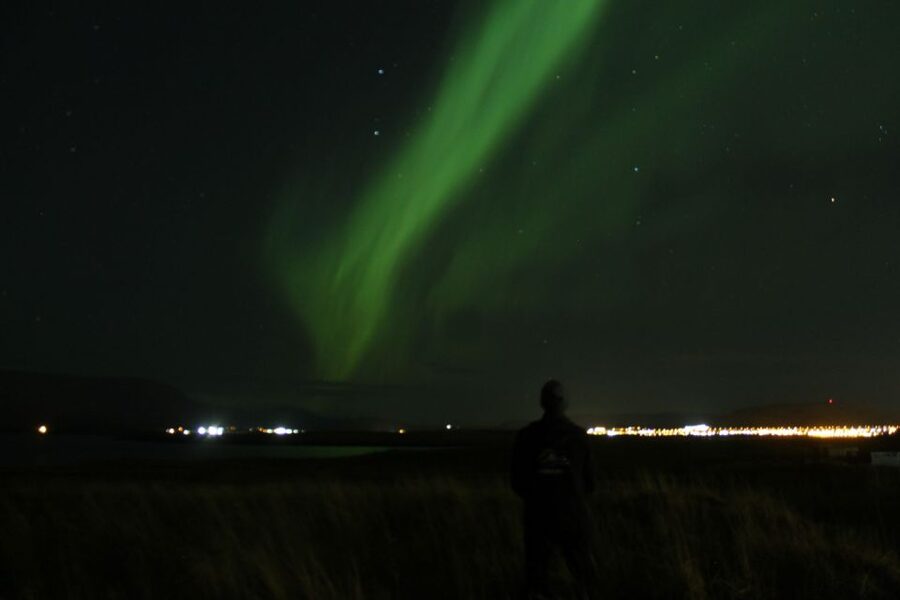 Reykjavik: Northern Lights Motor Yacht Cruise - Leaving Old Harbor for Faxaflói Bay