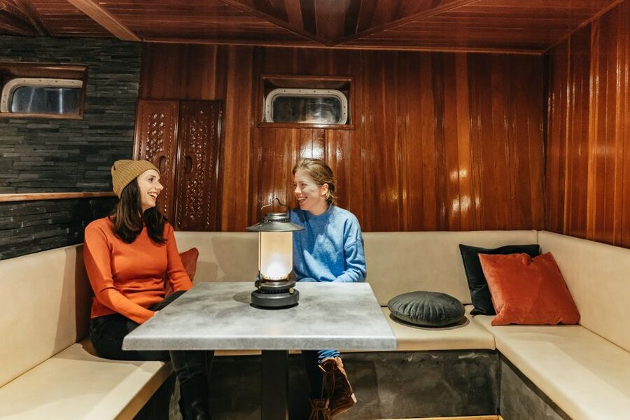 Reykjavik: Northern Lights Yacht Tour - Three decks, one very cold viewing platform