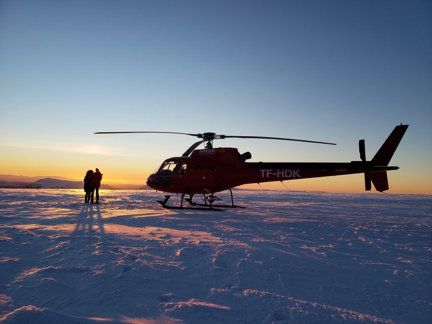 Reykjavik: Panoramic Helicopter Flight with Summit Landing - The mountain summit stop