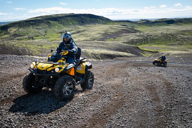 Reykjavik Peak with Safari Quads ATV - Lake Hafravatn and the climb to Reykjavik Peak