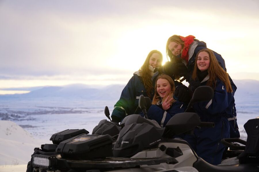 Reykjavik Quad Bike Twin Peaks Tour - Riding toward Reykjavík Peak