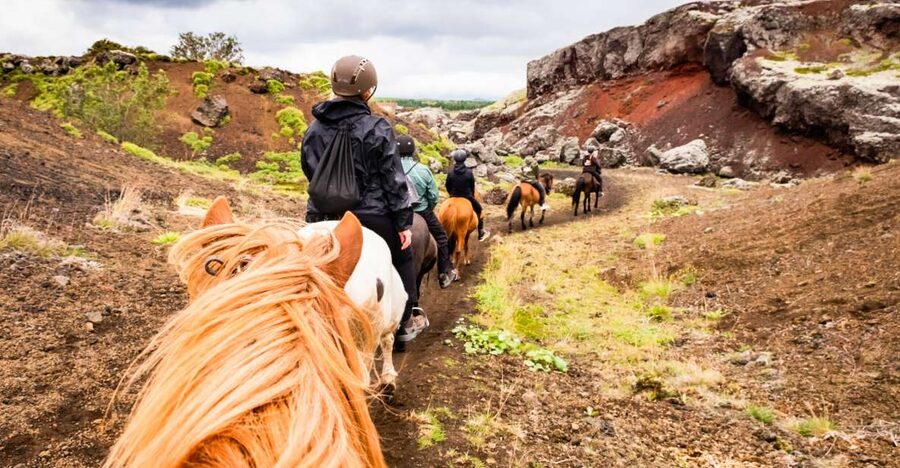Reykjavik: Red Lava Horse Riding Tour - Why the red lava fields make this ride special