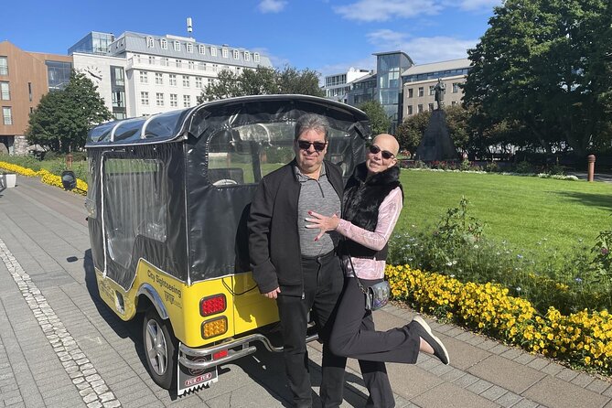 Reykjavík Shared Tuk Tuk Tour - Þingholtin brings a quieter pace