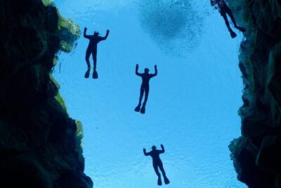 Silfra Fissure Snorkeling between Two Continents