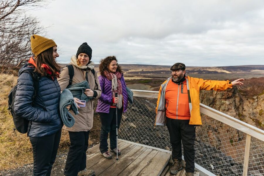 Reykjavik: Silver Circle Tour, Canyon Ride, & Thermal Baths - Food, seating, and the long day on the road