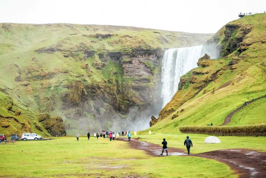 Reykjavik: South Coast Waterfalls & Glacier Small-Group Tour - Vík offers food, views, and a change of pace