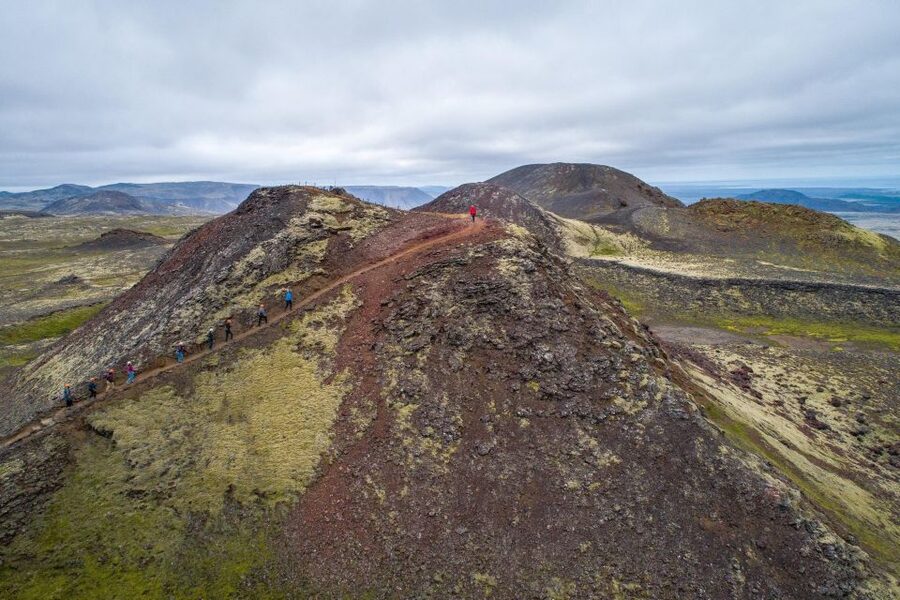 Reykjavik: Thrihnukagigur Volcano Guided Hiking Day Trip - The welcome at base camp