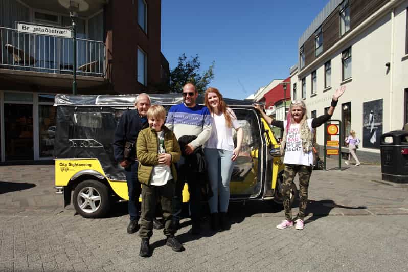 Reykjavík Tuk Tuk Tour - A 60-minute route through the city center