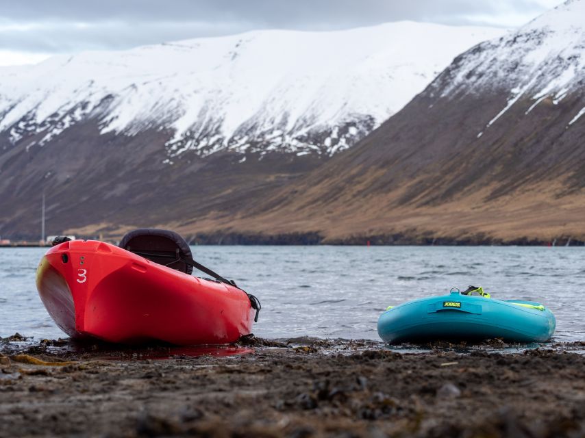 Siglufjörður / Siglufjordur: Guided kayak tour. - Why Siglufjörður looks different from the water