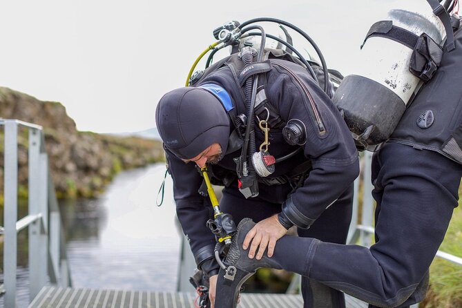 Silfra: Diving Between Tectonic Plates and Pick Up from Reykjavik - The cold, clear reality of a drysuit