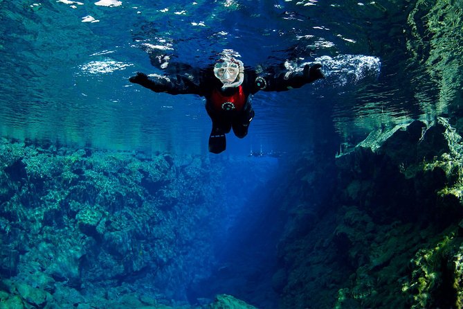 Silfra: Snorkeling Between Tectonic Plates Pick Up from Reykjavik - What the water looks and feels like