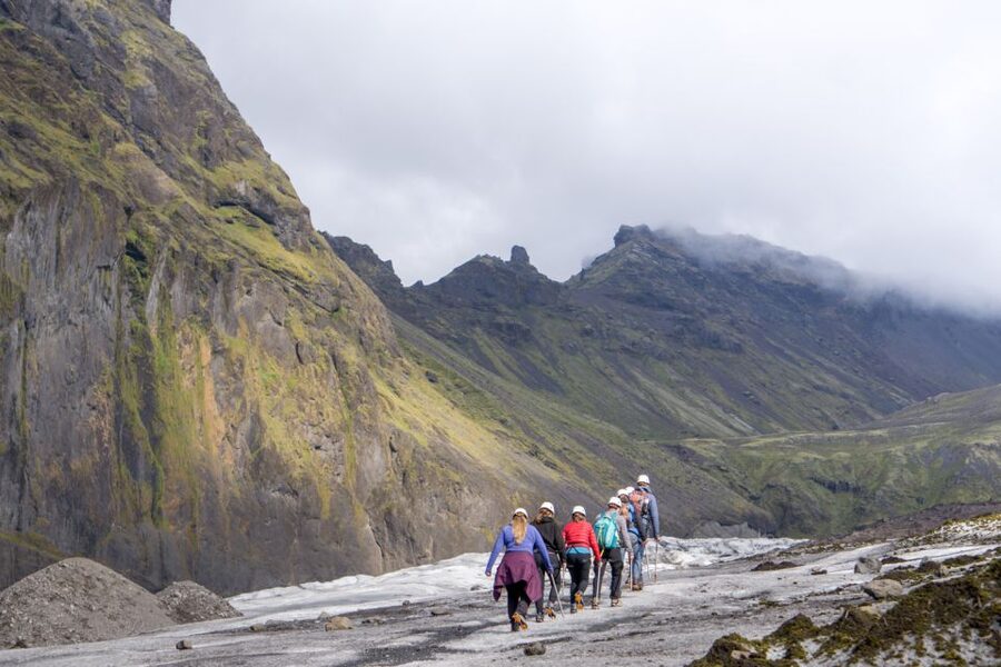 Skaftafell: Extra Small Group Glacier Adventure - Crampons turn the glacier into a walkable route