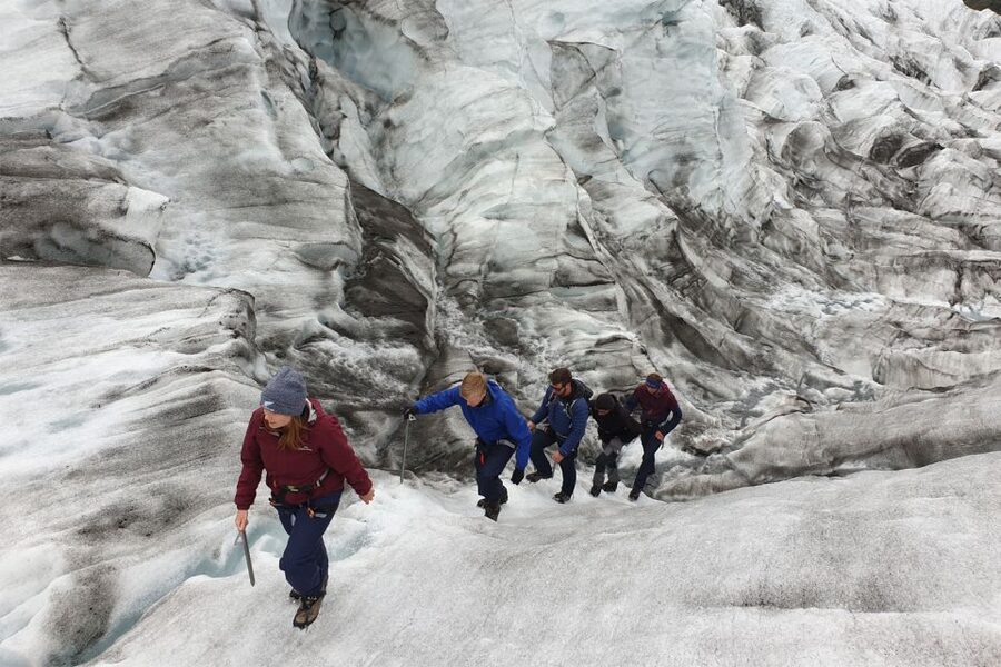 Skaftafell: Extra-Small Group Glacier Hike - Two hours among blue pools and crevasses