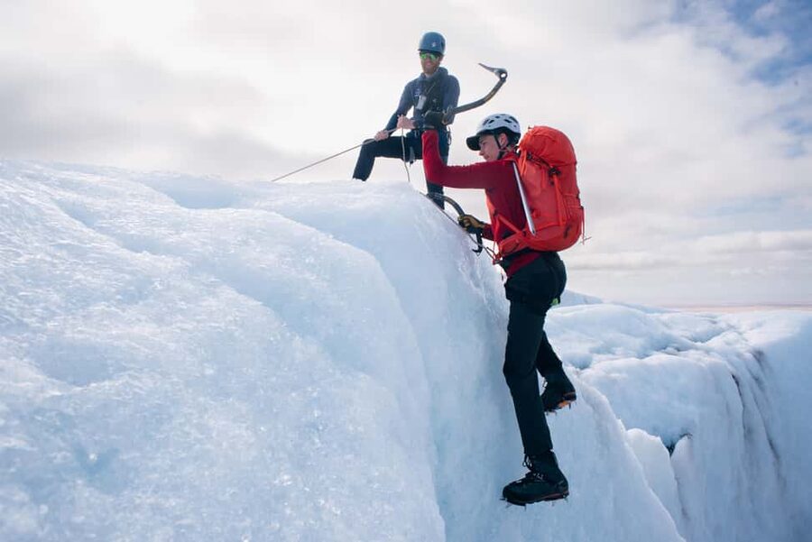 Skaftafell: Glacier Hike & Ice Climbing Adventure - Learning the ropes of ice climbing