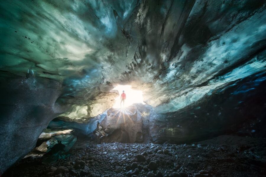 Skaftafell: Ice Cave Experience - From Skaftafell Base Camp to the glacier