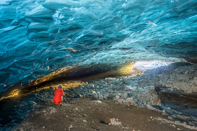 Small-Group Ice Cave Tour from Jökulsárlón - Inside the cave, allow time for photos and questions