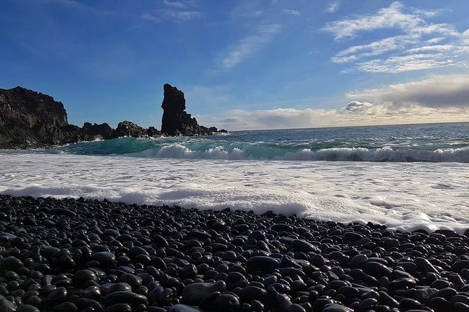 Snaefellsnes Peninsula. Private Day Tour from Reykjavik - Londrangar shows the force of ancient volcanic plugs