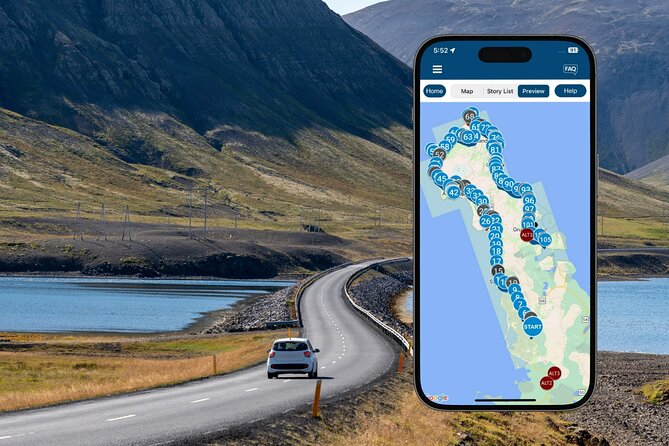 Snaefellsnes Peninsula Self-Guided Driving Audio Tour - Glacier views and rocky gorges