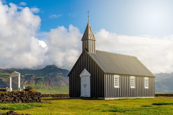 Snaefellsnes Peninsula Self-Guided Driving Audio Tour - Hellissandur, waterfalls, and Iceland’s famous mountain