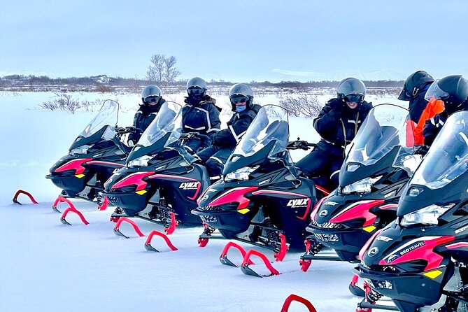 Snowmobile Tour by Lake Mývatn - Getting suited up at the family farm