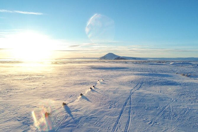 Snowmobile Tour by Lake Mývatn - What the one-hour route feels like