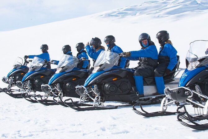 Snowmobile tour on Vatnajökull - The guide makes a real difference