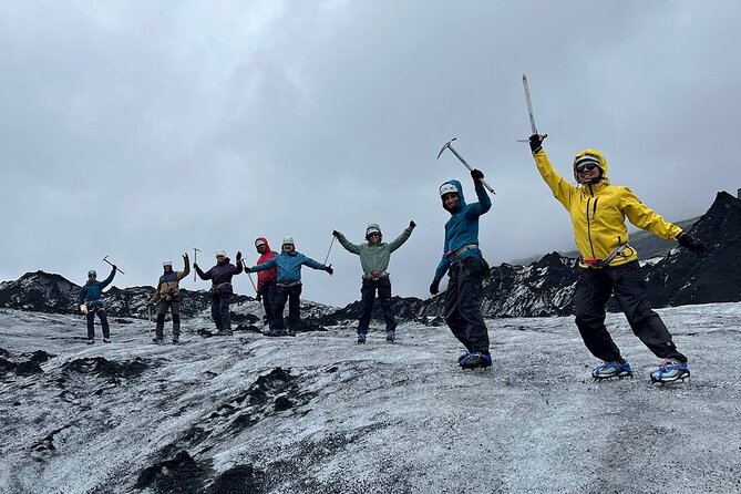 Sólheimajökull Glacier Hike Adventure - Walking on ice shaped by volcanoes