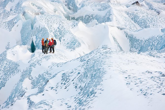 Sólheimajökull Glacier Hike & Ice Climbing Intro - Small Group - Four hours on crevasses, ridges, and blue ice