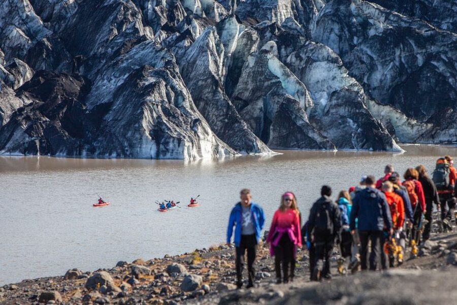 Sólheimajökull: Guided Kayaking Tour on the Glacier Lagoon - Why kayaking gives you a better glacier view