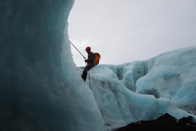 Sólheimajökull Ice Climbing and Glacier Walk - Learning the tools before climbing