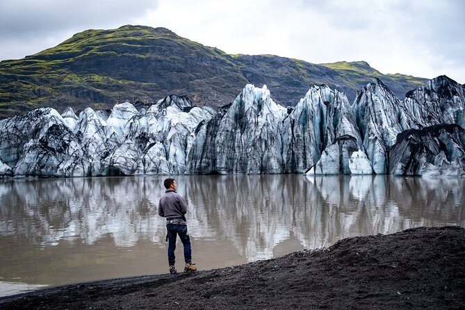 South Coast and Glacier Hike from Reykjavik - Walking onto Sólheimajökull with crampons