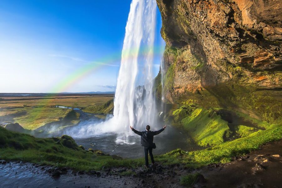 South Coast Classic: Full-Day Tour from Reykjavik - Seljalandsfoss: the waterfall with a path behind it