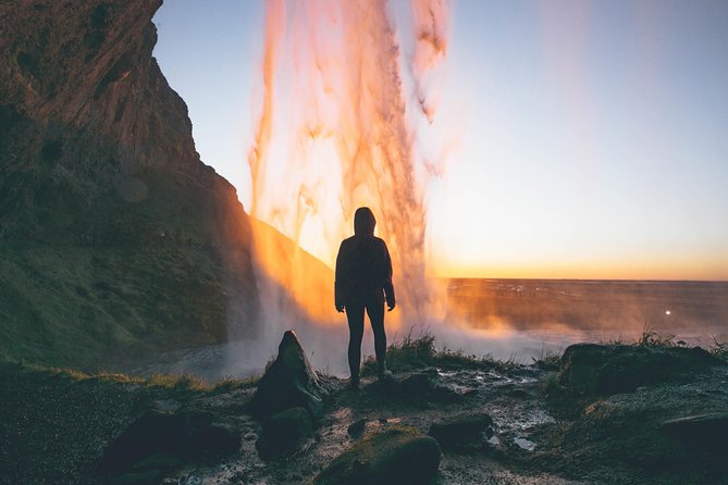 South Coast Day Tour Black Sand Beach & Waterfalls from Reykjavik - Seljalandsfoss: the waterfall you can walk behind